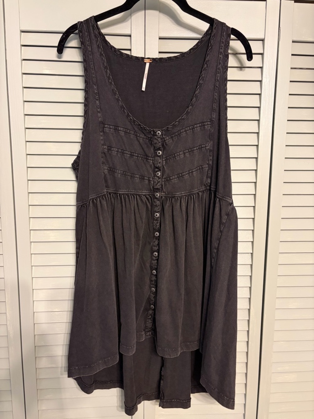 Free people oversized tank/mini dress